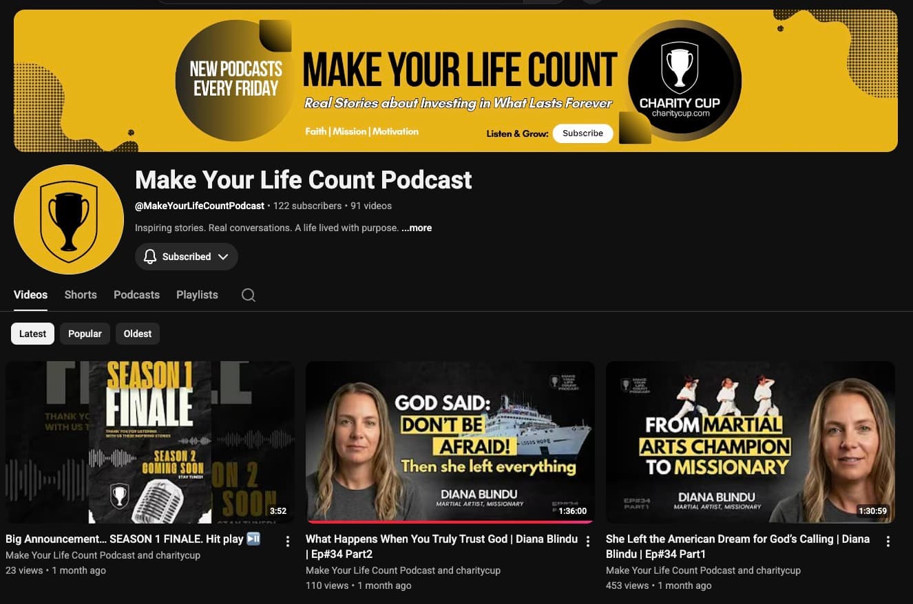 Make Your Life Count Podcast